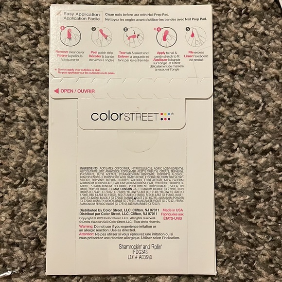 Shamrockin’ and Rollin’ Color Street Nails (retired) - Picture 2 of 2